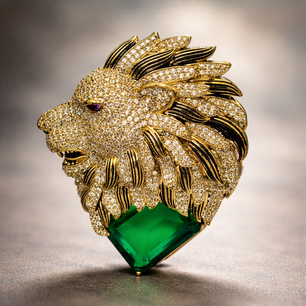 सिंह / Sinh – Throne Brooch