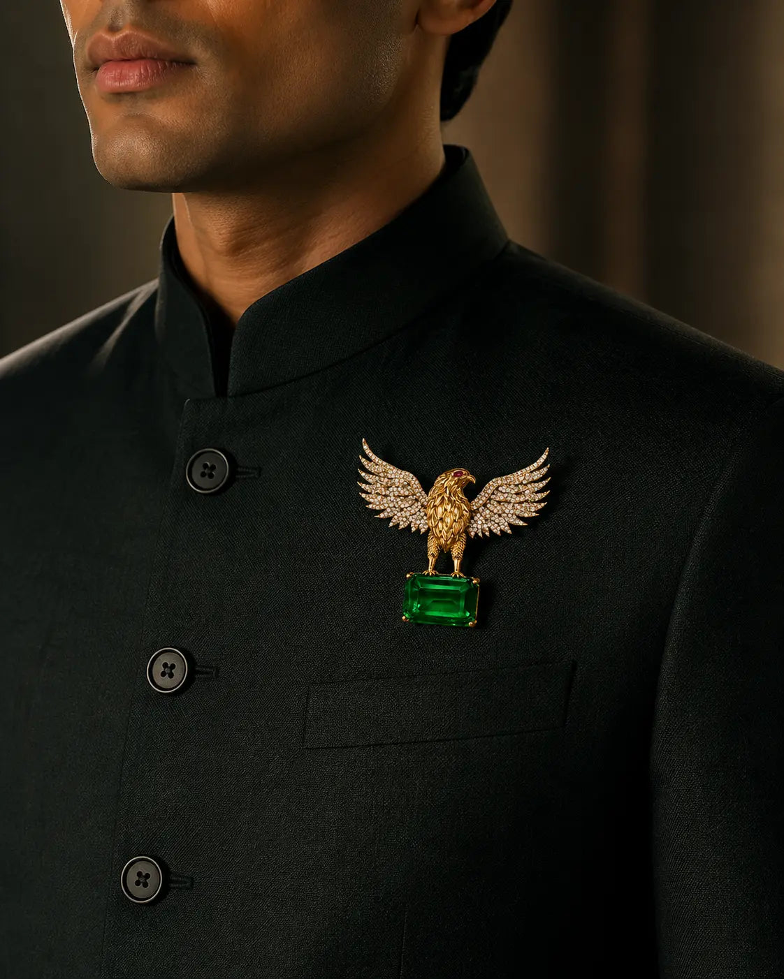 गरुड़ / Garud – Sky Sovereign Brooch