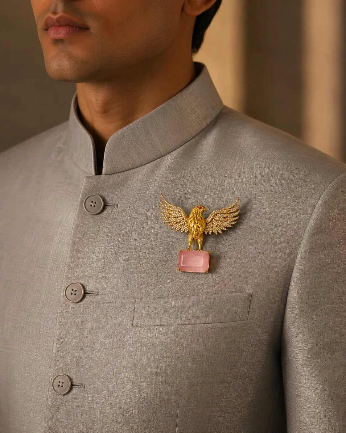 गरुड़ / Garud – Sky Sovereign Brooch