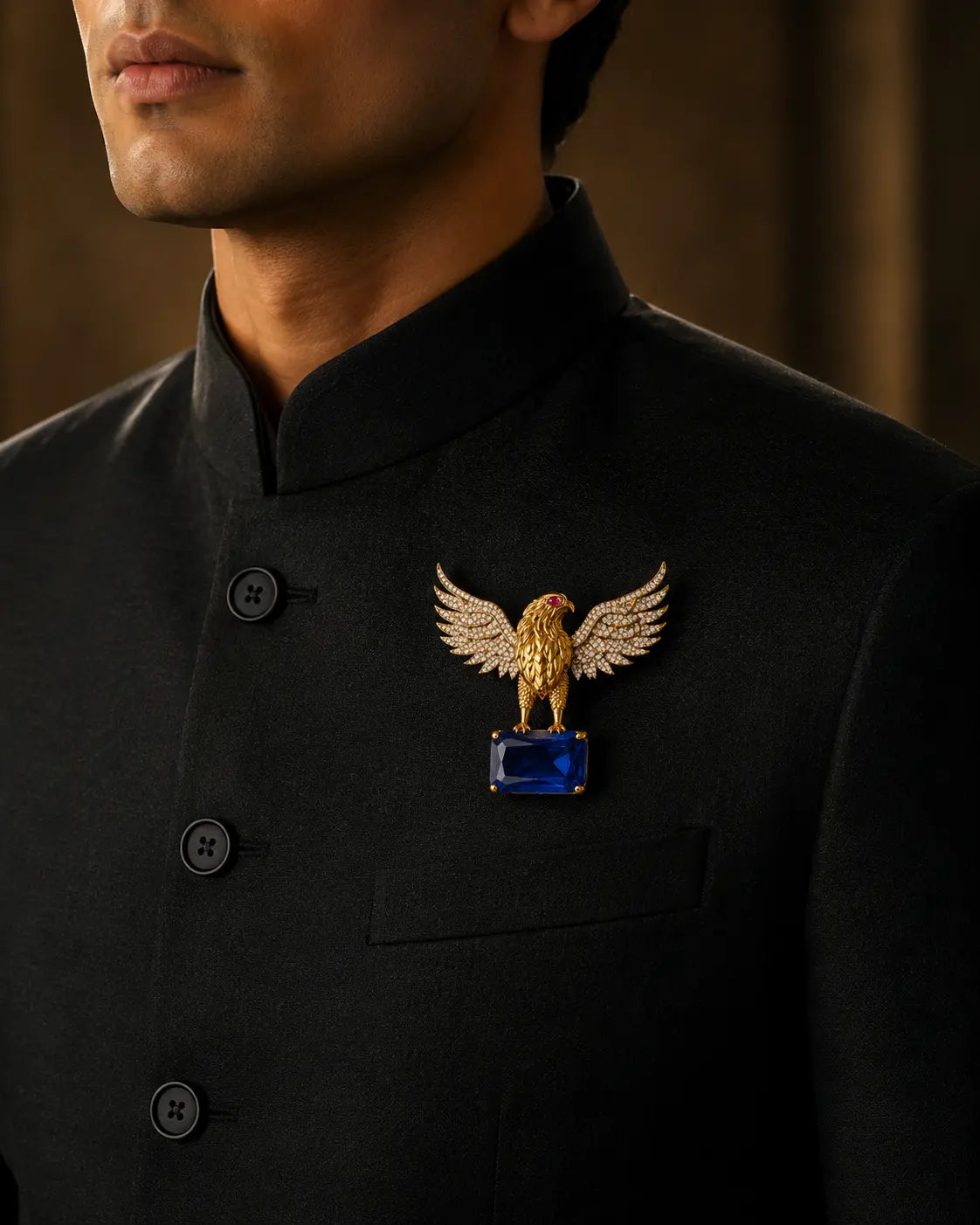गरुड़ / Garud – Sky Sovereign Brooch