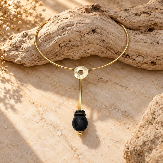 Kanthi Wire Torque Necklace