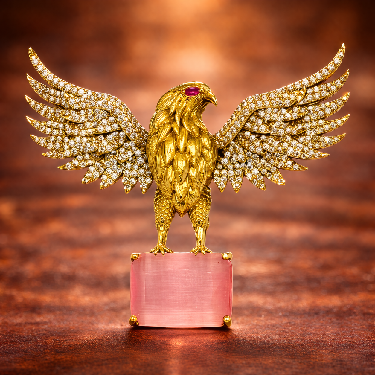 गरुड़ / Garud – Sky Sovereign Brooch