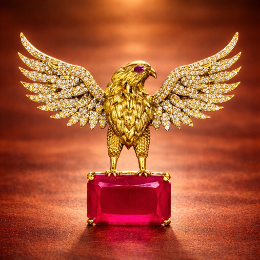 गरुड़ / Garud – Sky Sovereign Brooch