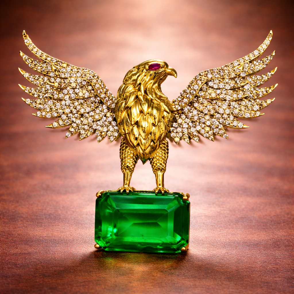 गरुड़ / Garud – Sky Sovereign Brooch